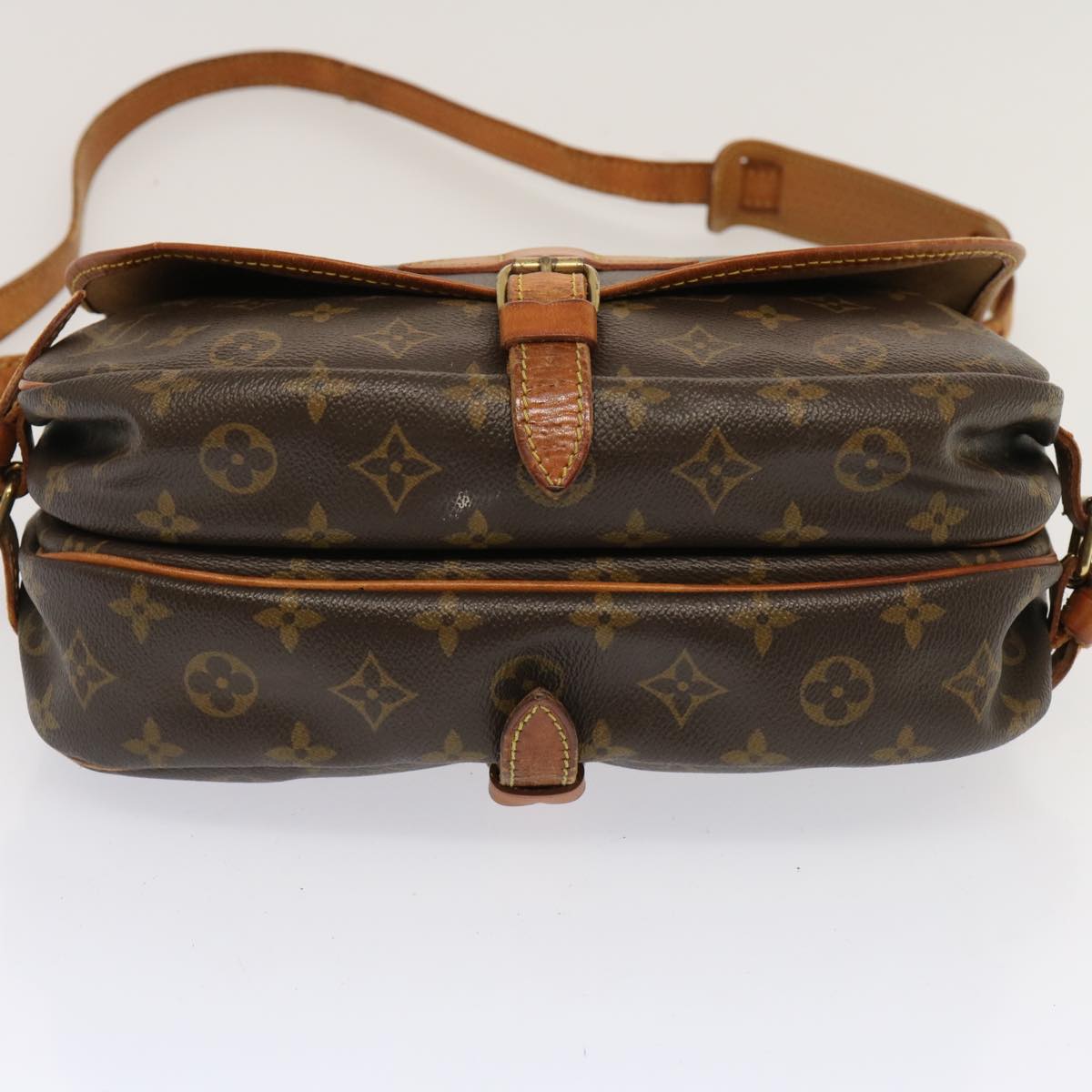 LOUIS VUITTON Monogram Saumur 30 Shoulder Bag M42256 LV 71080
