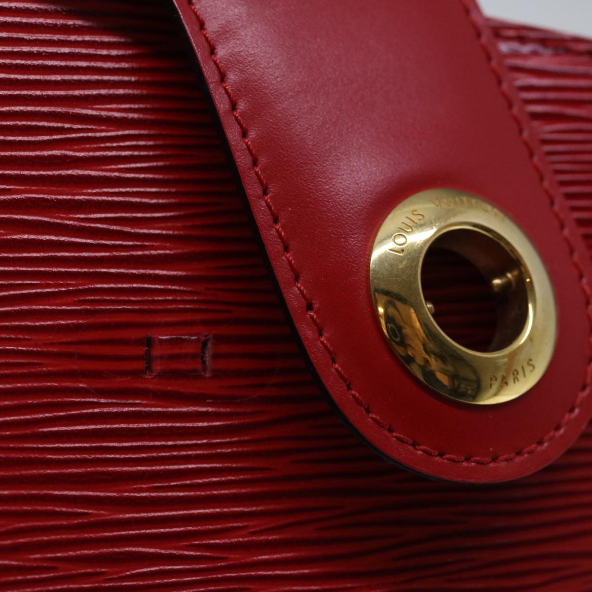 LOUIS VUITTON Epi Cluny Shoulder Bag Red M52257 LV 71082