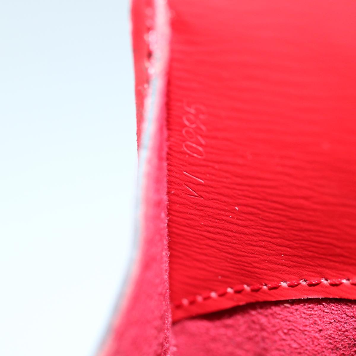 LOUIS VUITTON Epi Cluny Shoulder Bag Red M52257 LV 71082