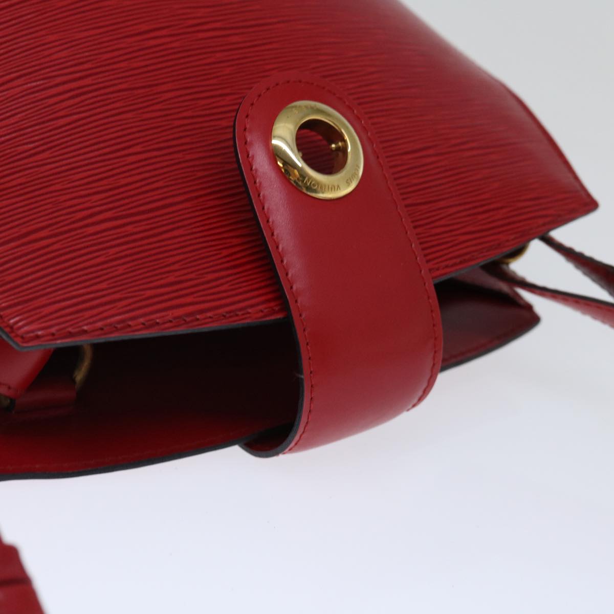 LOUIS VUITTON Epi Cluny Shoulder Bag Red M52257 LV 71082
