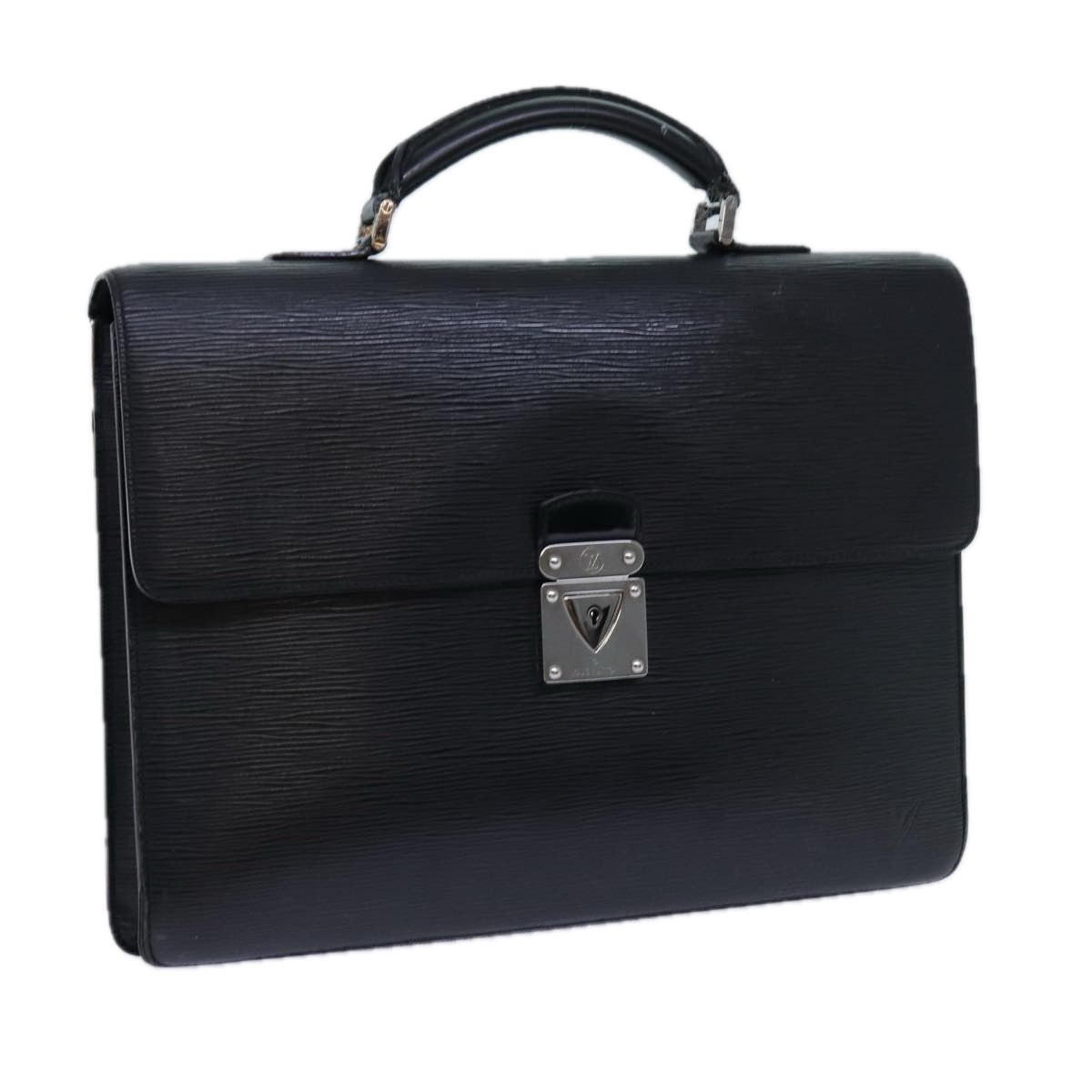 LOUIS VUITTON Epi Robusto 1 Business Bag Black M54532 LV 71088