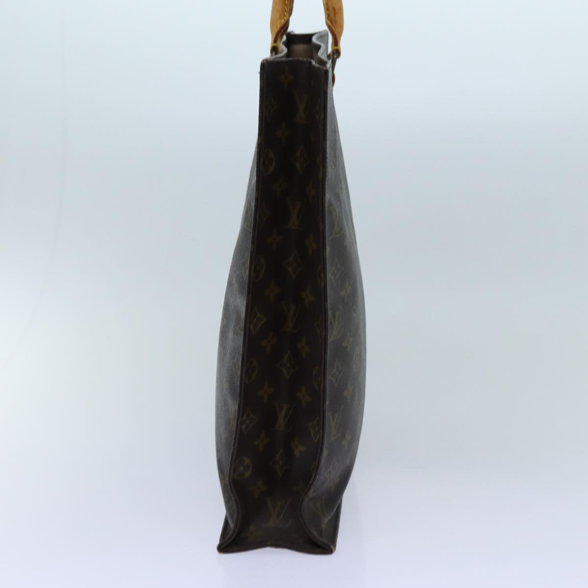 LOUIS VUITTON Monogram Sac Plat Hand Bag M51140 LV 71089