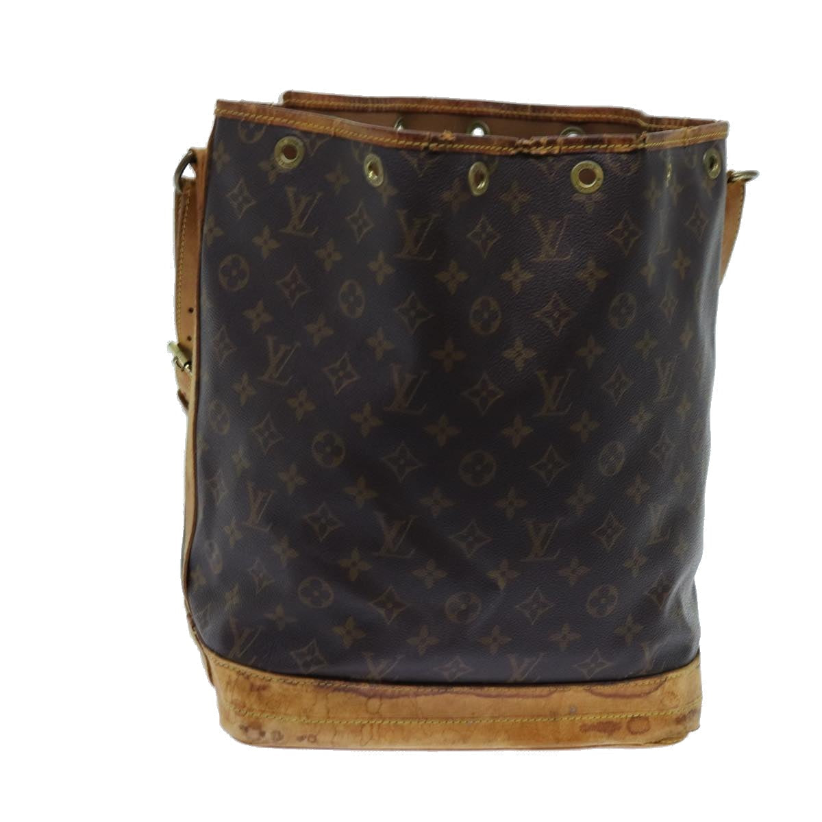 LOUIS VUITTON Monogram Noe Shoulder Bag M42224 LV 71090