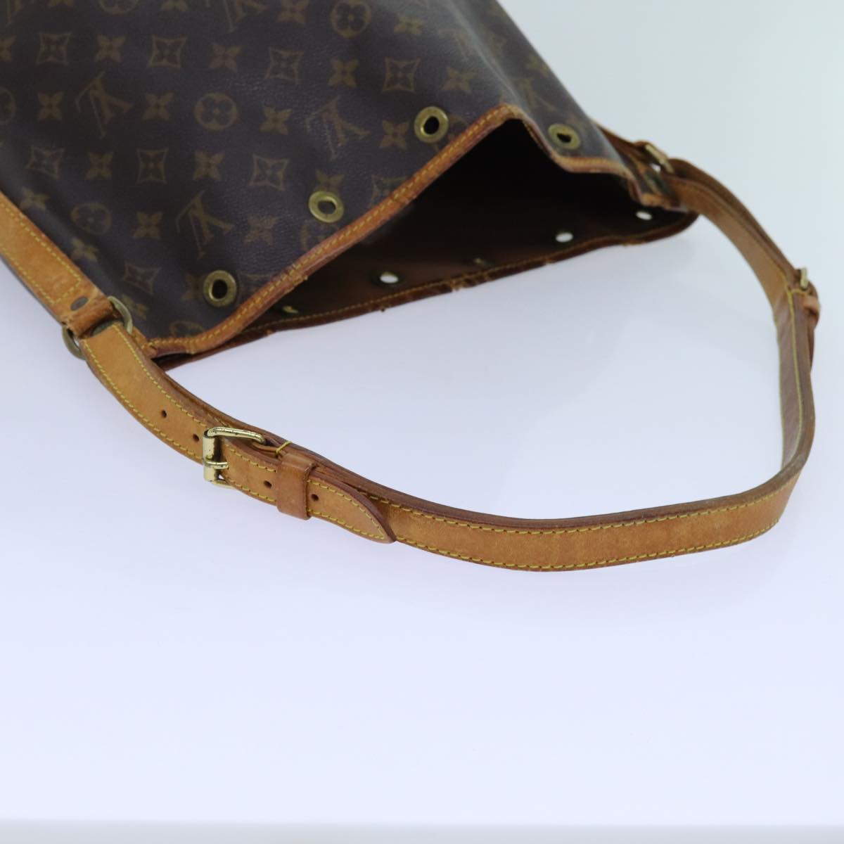LOUIS VUITTON Monogram Noe Shoulder Bag M42224 LV 71090