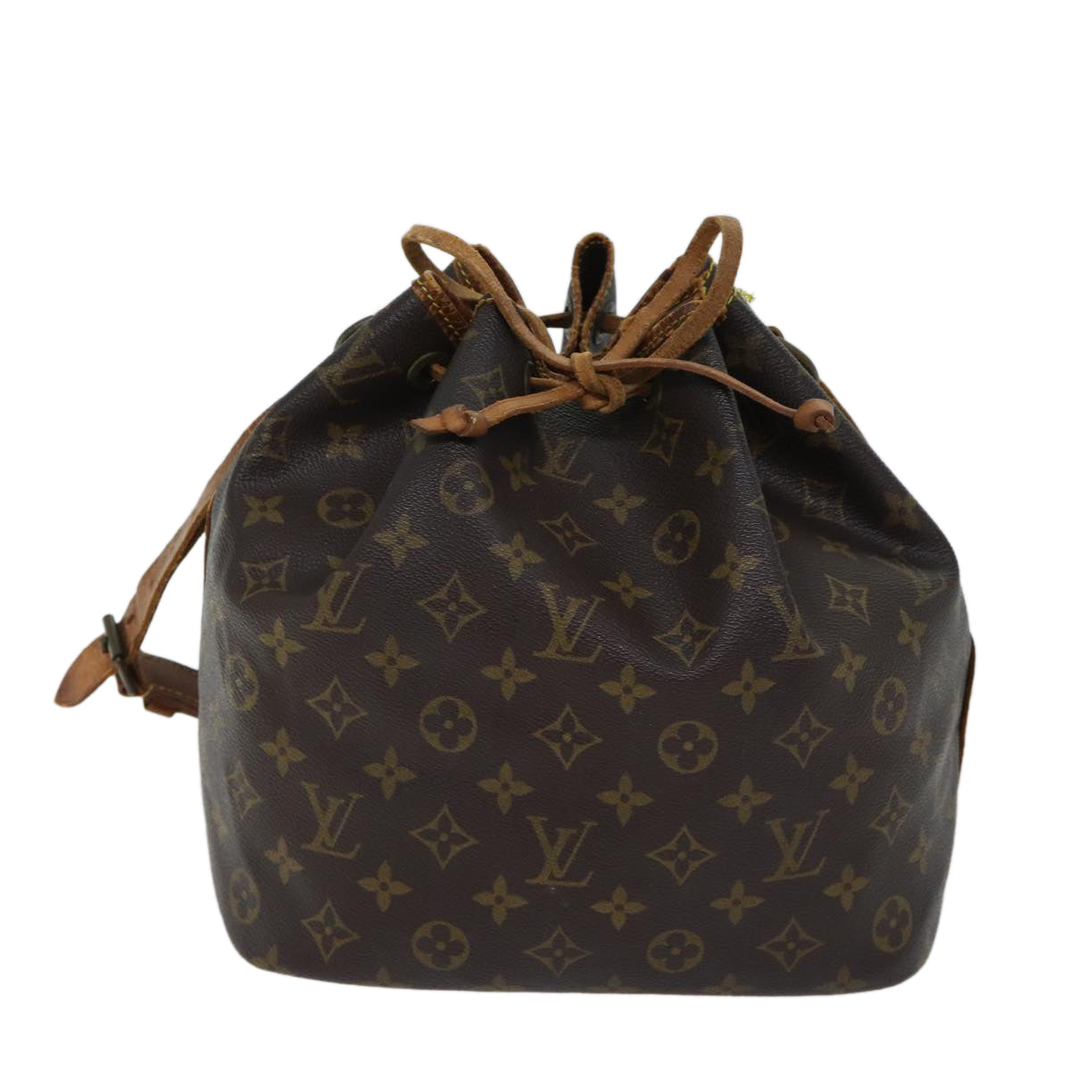 LOUIS VUITTON Monogram Petit Noe Shoulder Bag M42226 LV 71092