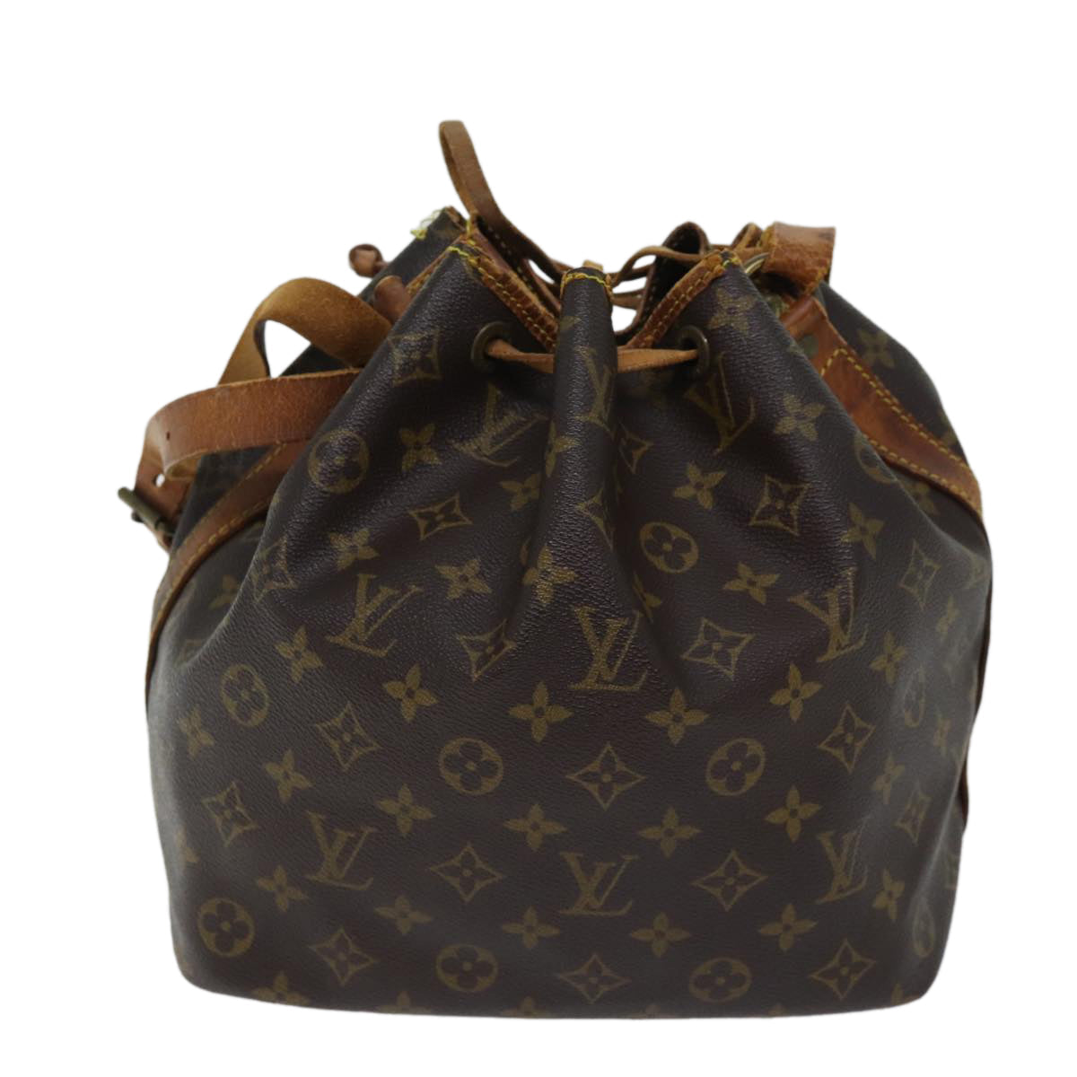LOUIS VUITTON Monogram Petit Noe Shoulder Bag M42226 LV 71092