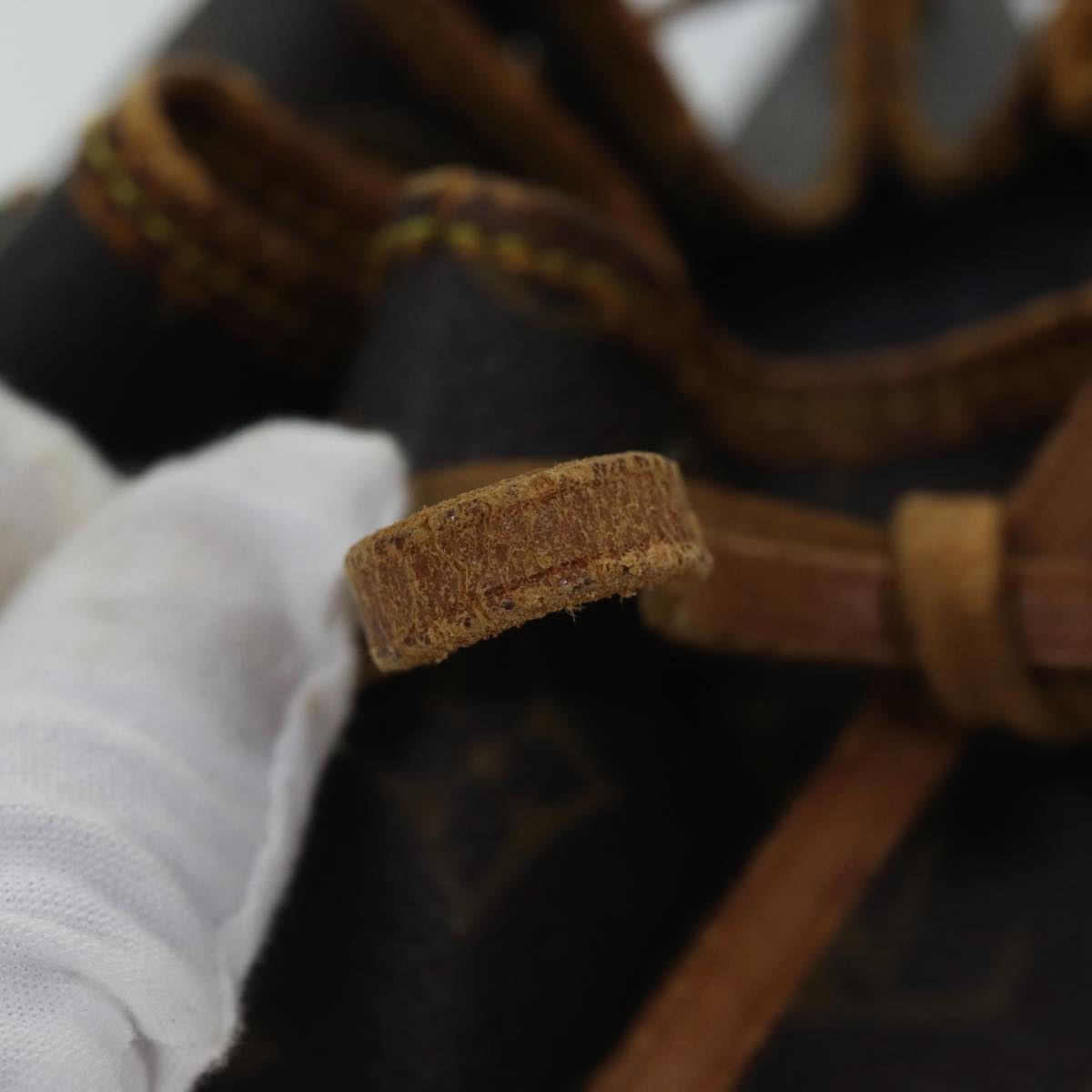LOUIS VUITTON Monogram Petit Noe Shoulder Bag M42226 LV 71092