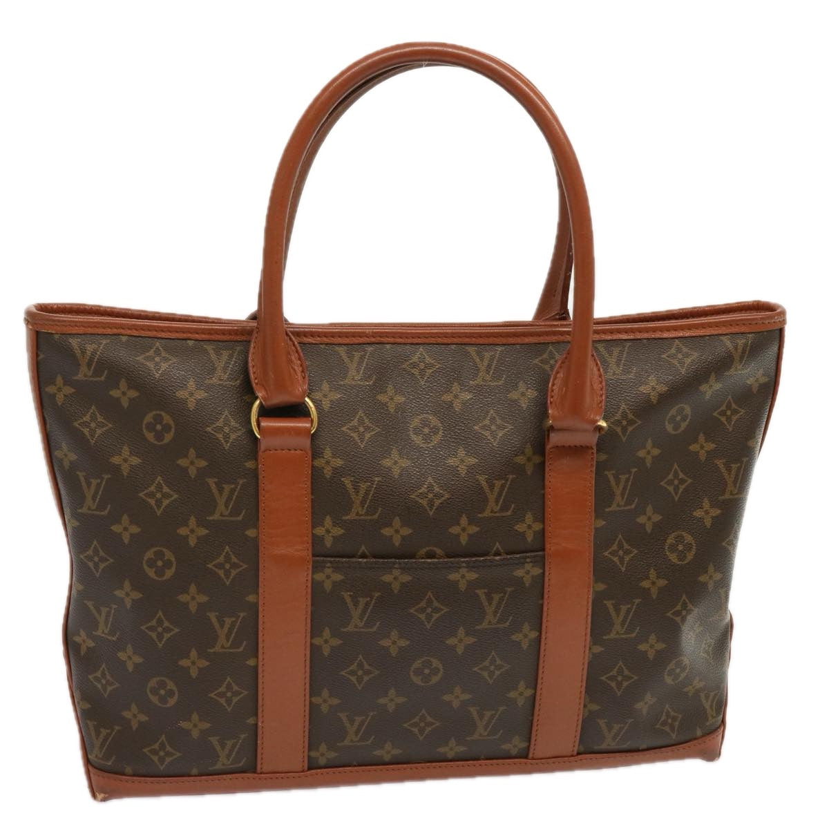 LOUIS VUITTON Monogram Sac Weekend PM Tote Bag M42425 LV 71099
