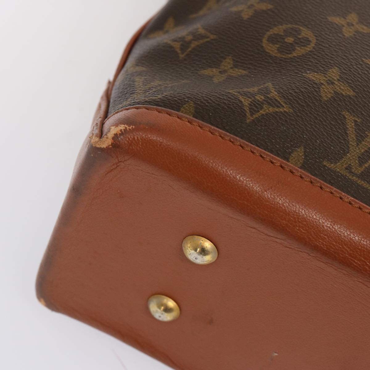 LOUIS VUITTON Monogram Sac Weekend PM Tote Bag M42425 LV 71099