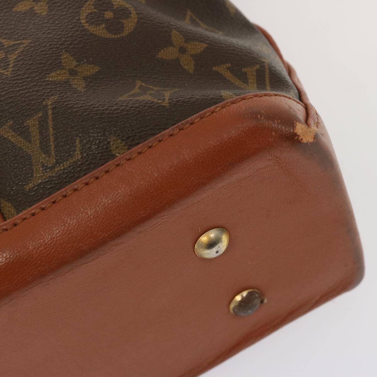 LOUIS VUITTON Monogram Sac Weekend PM Tote Bag M42425 LV 71099