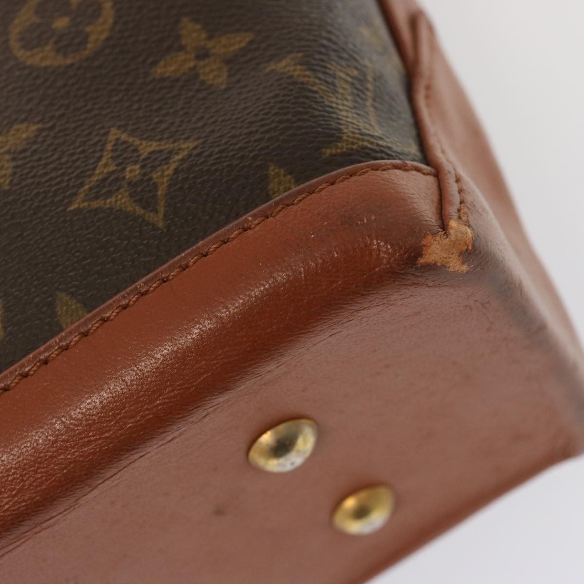 LOUIS VUITTON Monogram Sac Weekend PM Tote Bag M42425 LV 71099