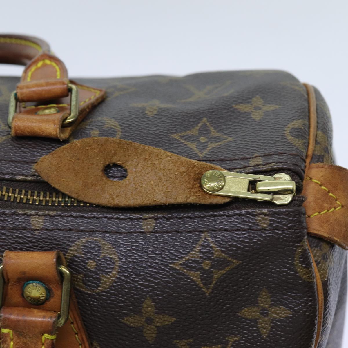 LOUIS VUITTON Monogram Speedy 30 Hand Bag M41526 LV 71100