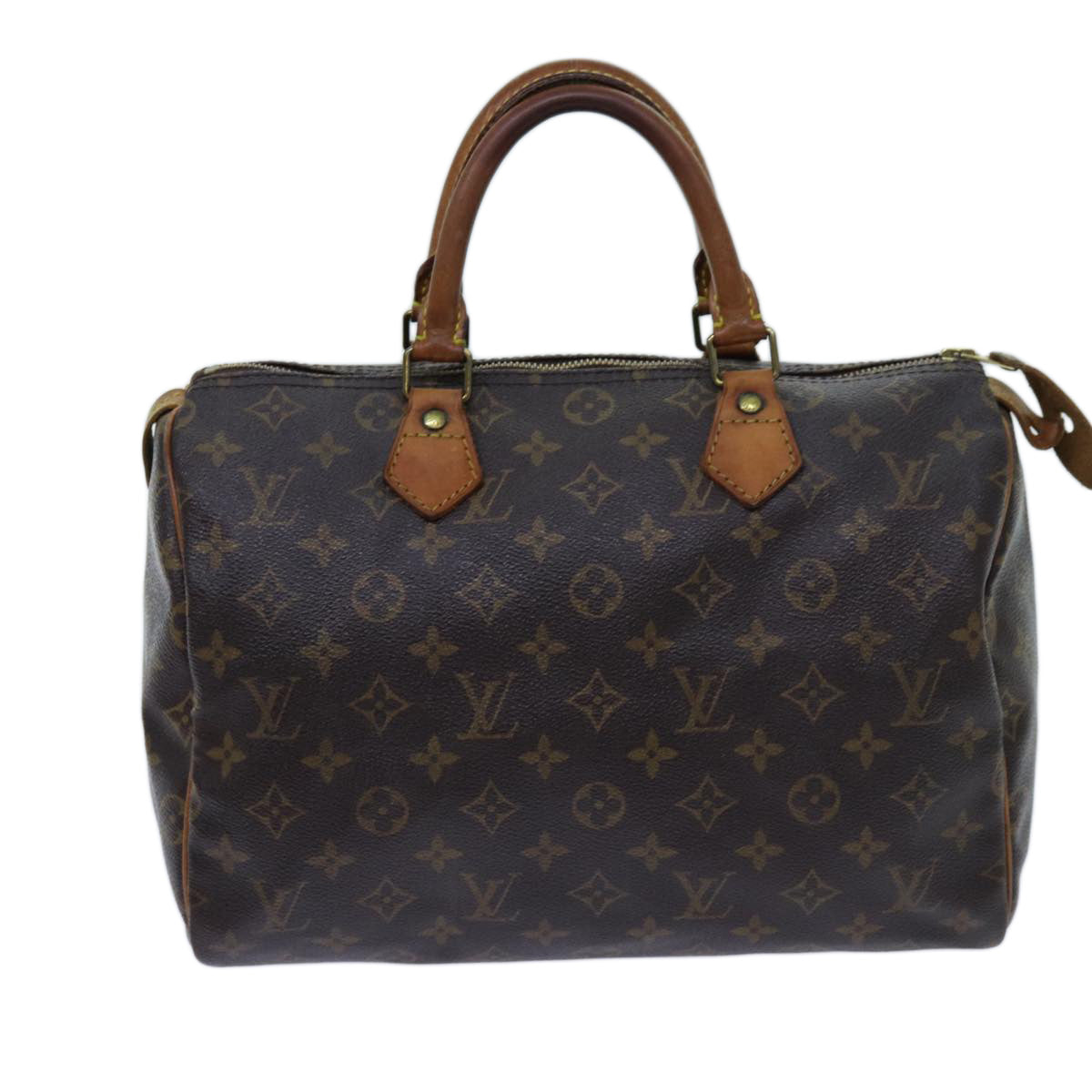 LOUIS VUITTON Monogram Speedy 30 Hand Bag M41526 LV 71100