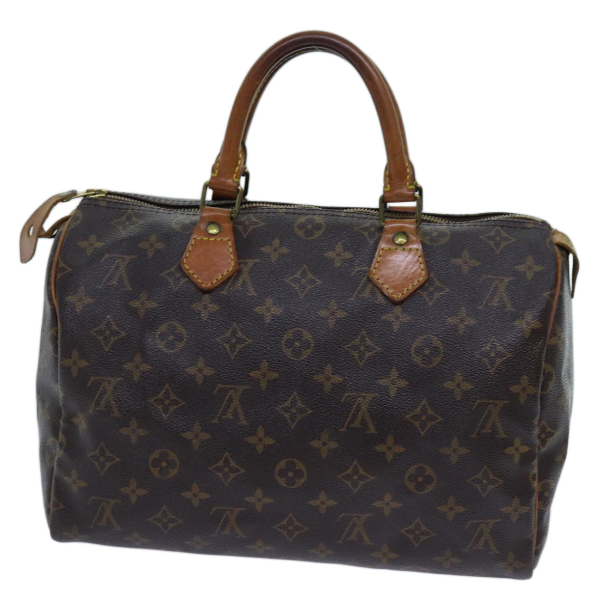 LOUIS VUITTON Monogram Speedy 30 Hand Bag M41526 LV 71100