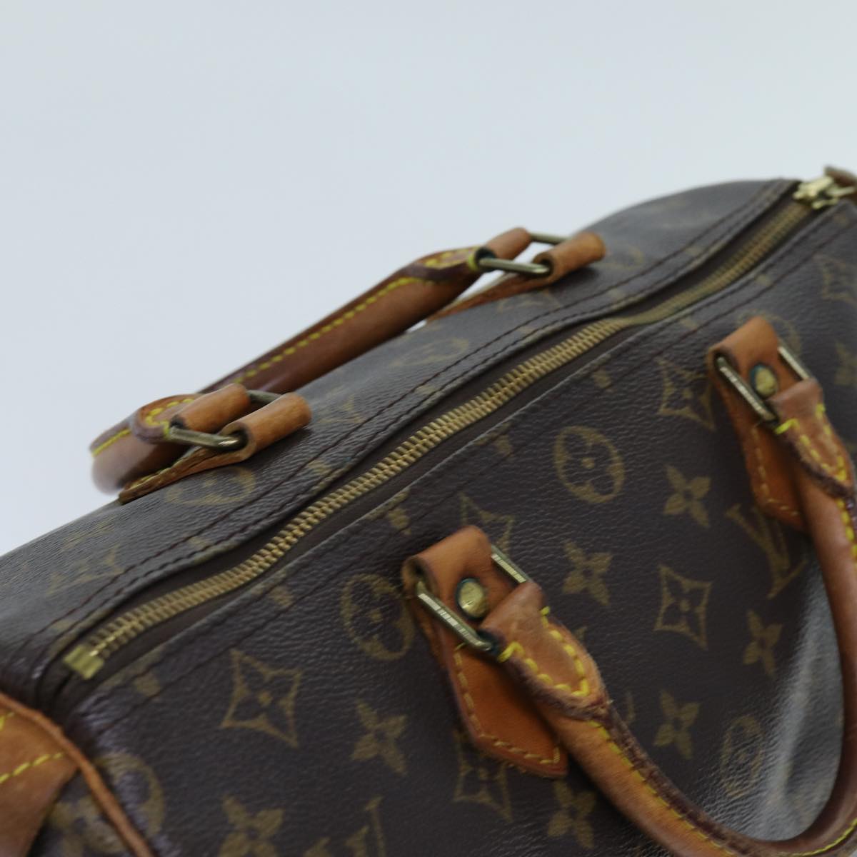 LOUIS VUITTON Monogram Speedy 30 Hand Bag M41526 LV 71100
