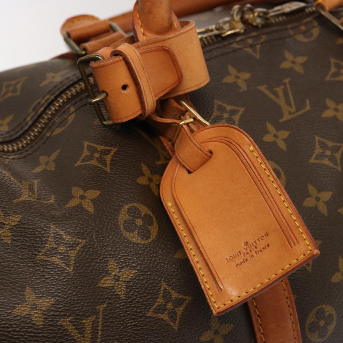 LOUIS VUITTON Monogram Keepall 55 Boston Bag M41424 LV 71115