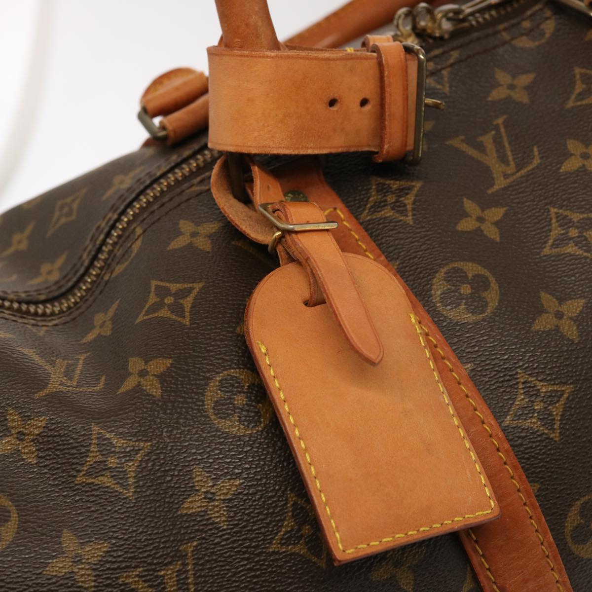 LOUIS VUITTON Monogram Keepall 55 Boston Bag M41424 LV 71115