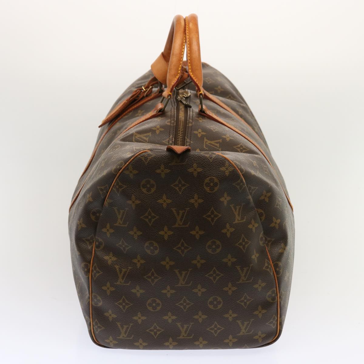 LOUIS VUITTON Monogram Keepall 55 Boston Bag M41424 LV 71115