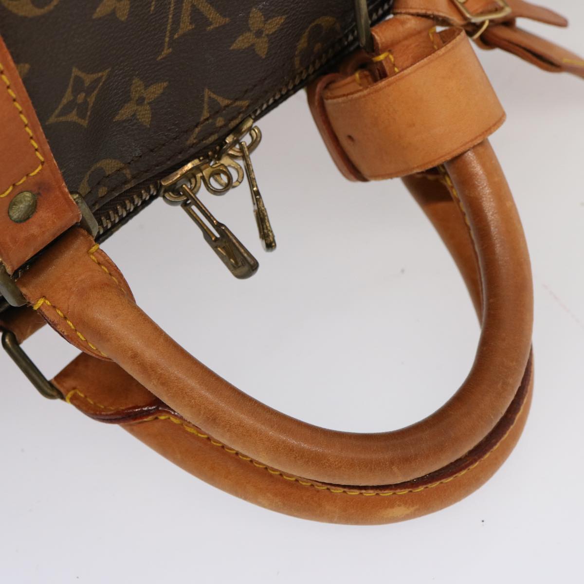 LOUIS VUITTON Monogram Keepall 55 Boston Bag M41424 LV 71115