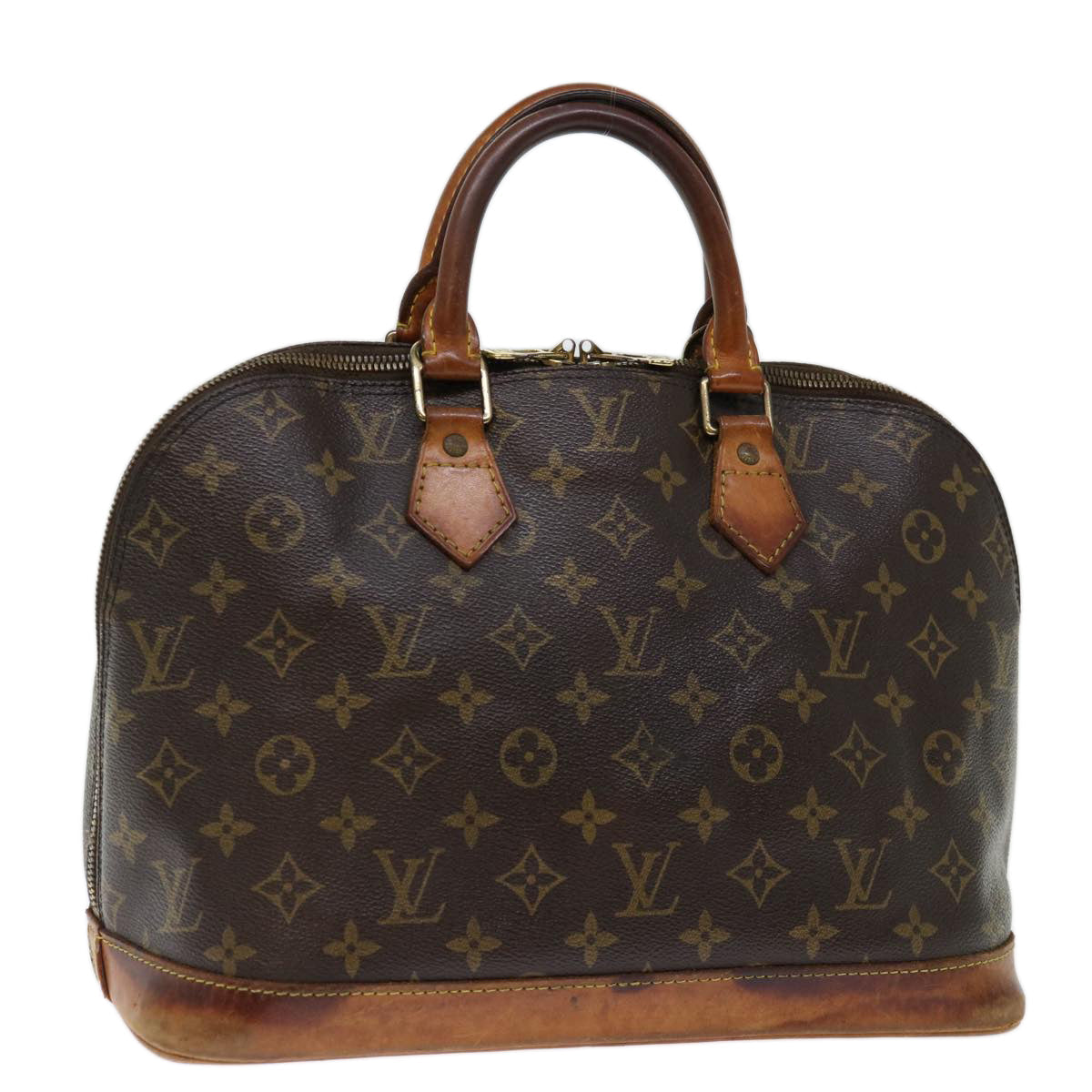 LOUIS VUITTON Monogram Alma Hand Bag M51130 LV 71122