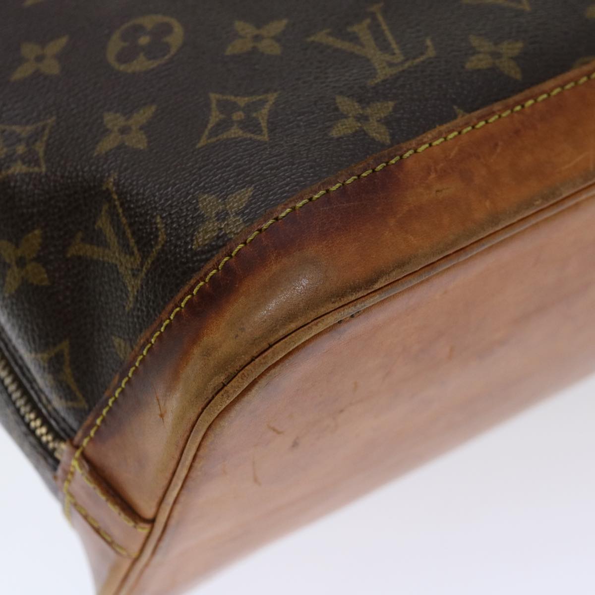 LOUIS VUITTON Monogram Alma Hand Bag M51130 LV 71122