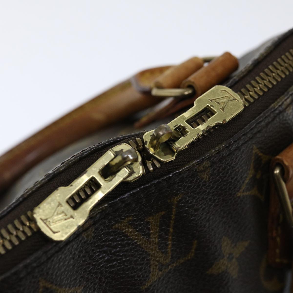 LOUIS VUITTON Monogram Alma Hand Bag M51130 LV 71123