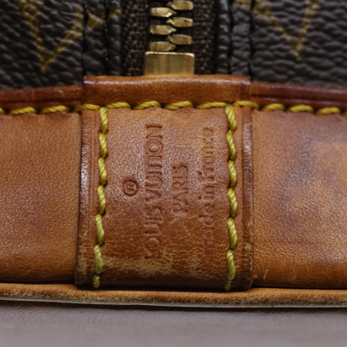 LOUIS VUITTON Monogram Alma Hand Bag M51130 LV 71123