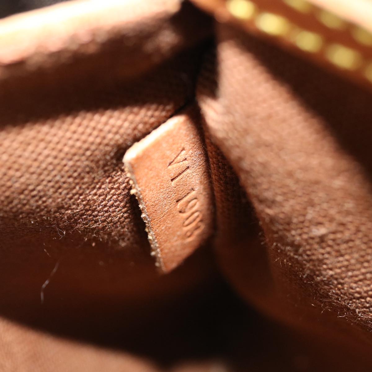 LOUIS VUITTON Monogram Alma Hand Bag M51130 LV 71123