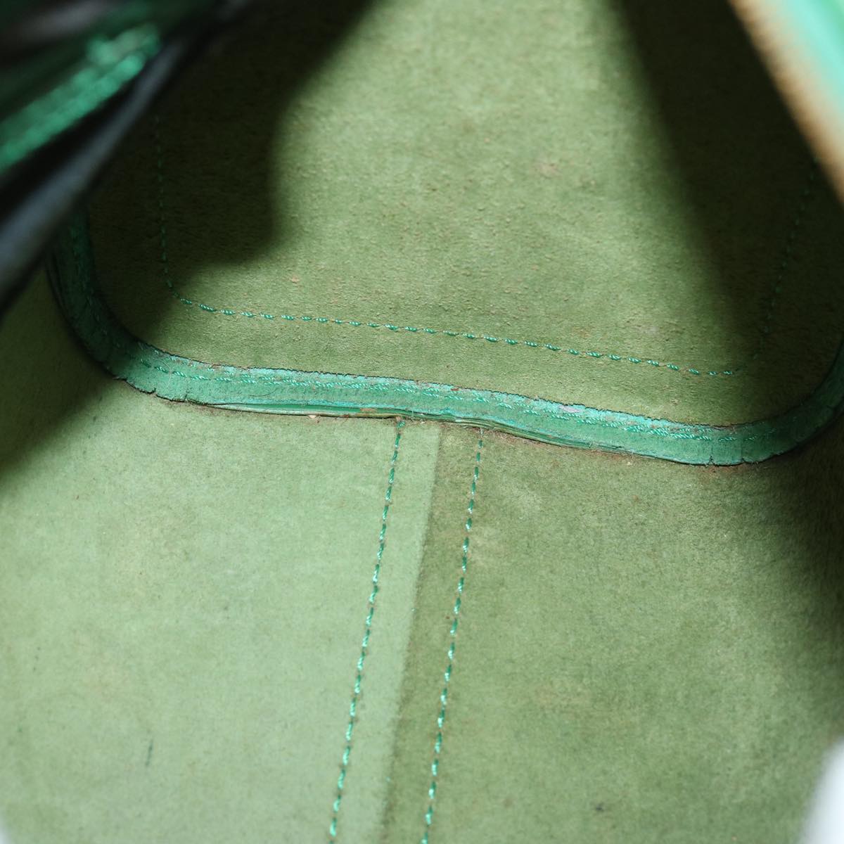 LOUIS VUITTON Epi Speedy 25 Hand Bag Borneo Green M43014 LV 71124