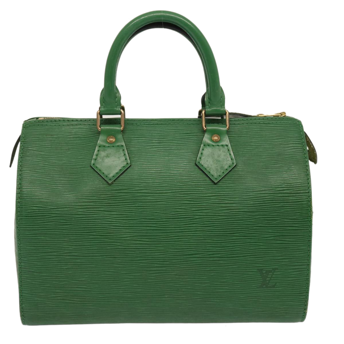 LOUIS VUITTON Epi Speedy 25 Hand Bag Borneo Green M43014 LV 71124