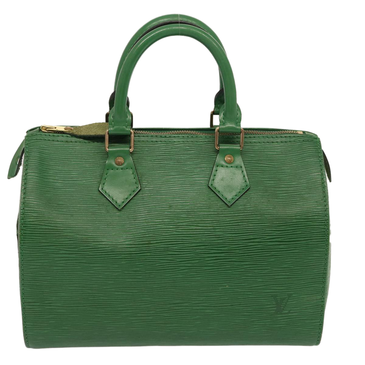 LOUIS VUITTON Epi Speedy 25 Hand Bag Borneo Green M43014 LV 71124