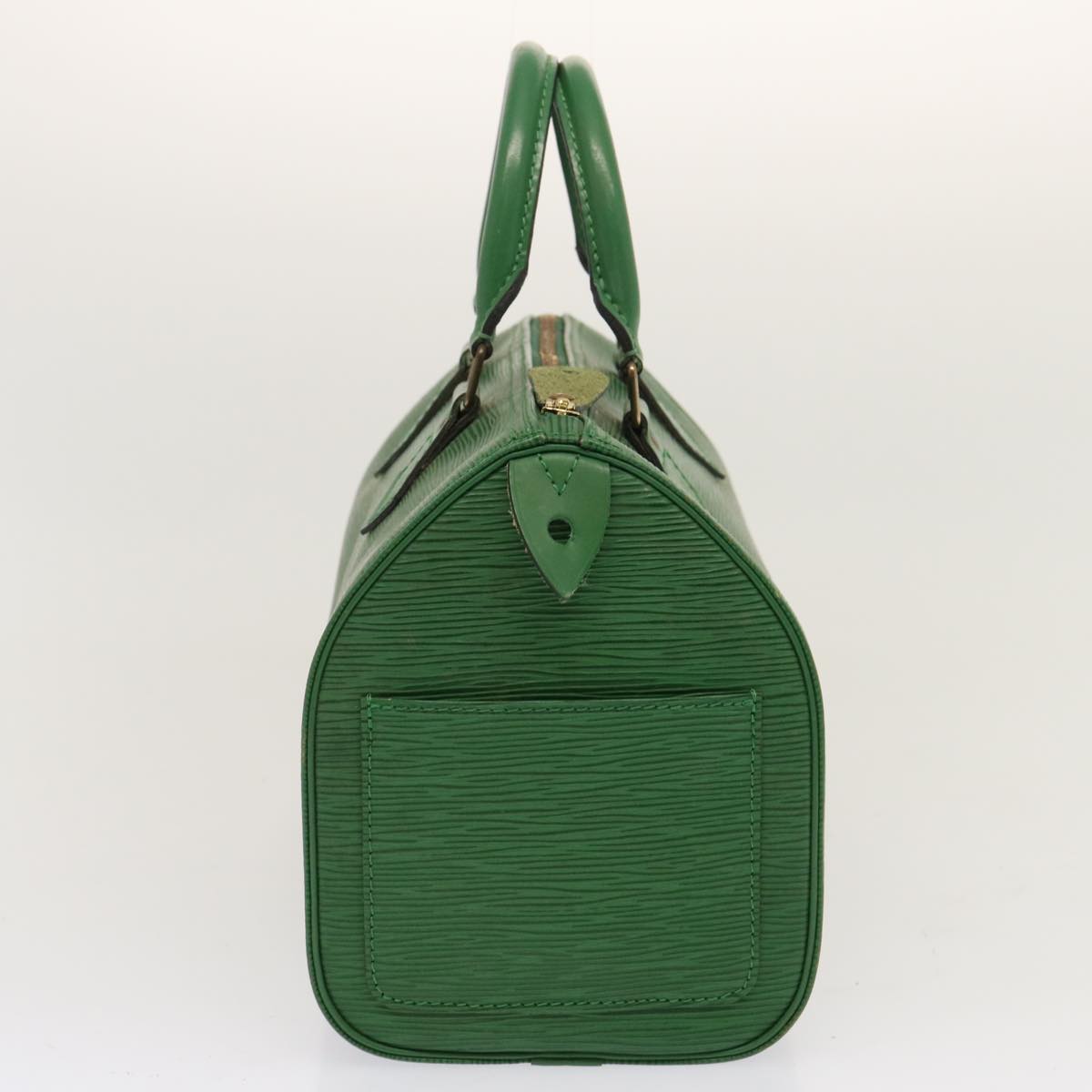 LOUIS VUITTON Epi Speedy 25 Hand Bag Borneo Green M43014 LV 71124