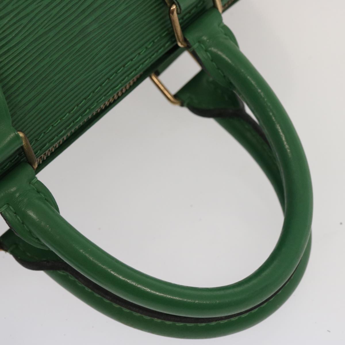 LOUIS VUITTON Epi Speedy 25 Hand Bag Borneo Green M43014 LV 71124
