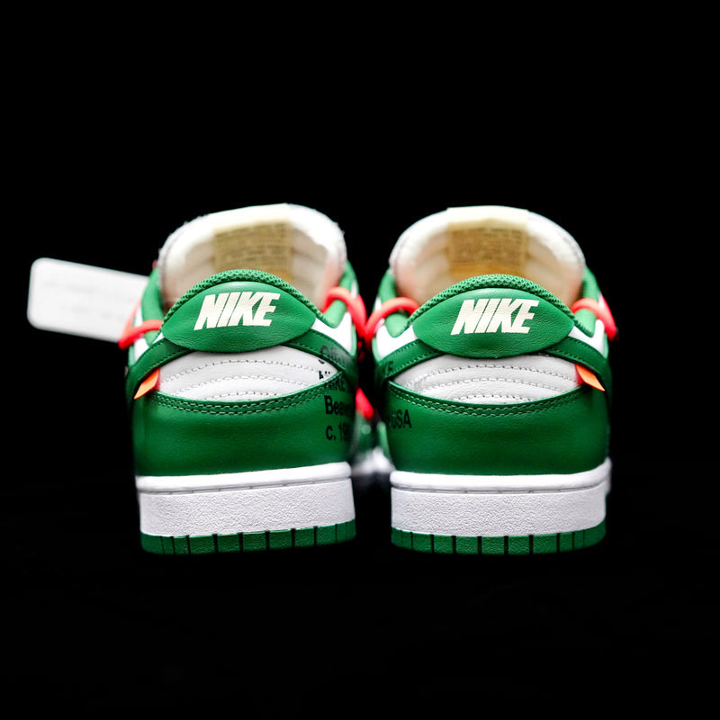 GLM - OW x Dunk Low White Green