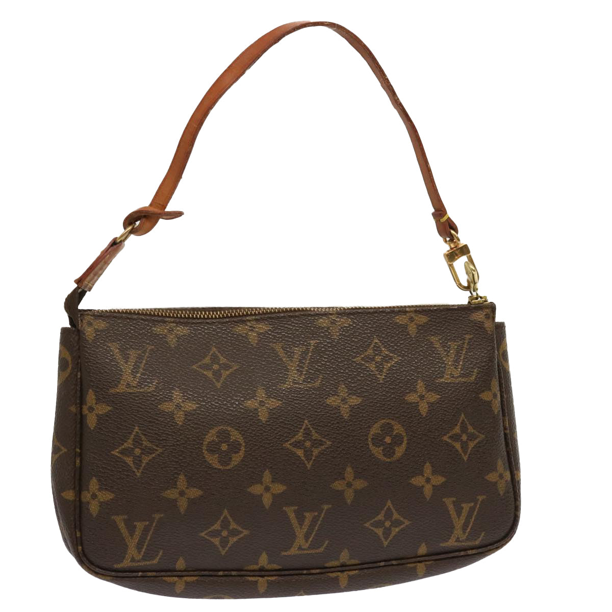 LOUIS VUITTON Monogram Pochette Accessoires Pouch M51980 LV 71141