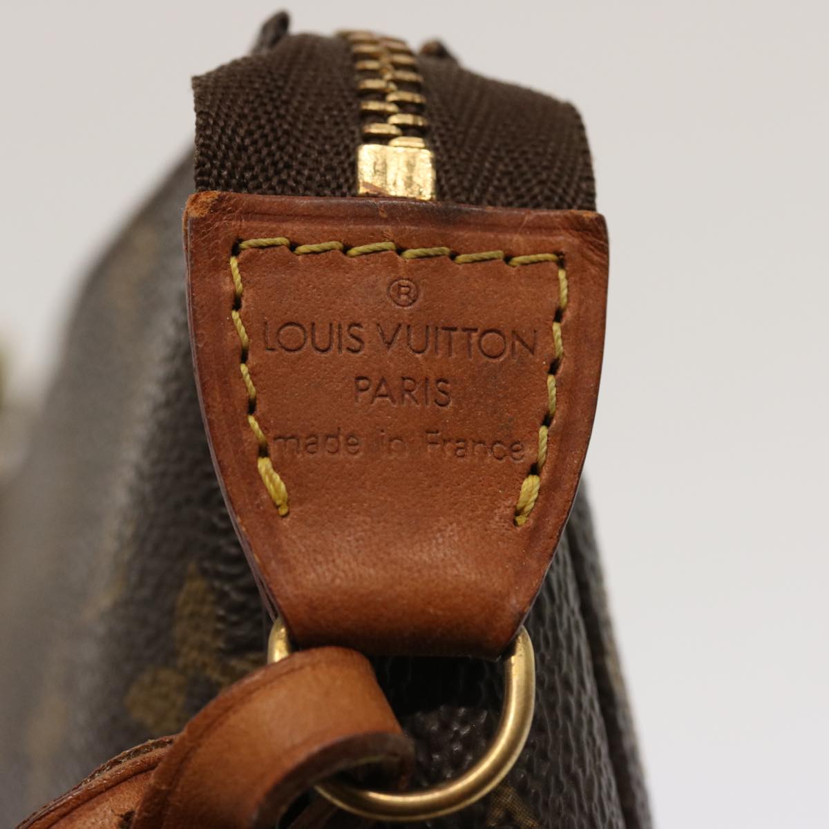 LOUIS VUITTON Monogram Pochette Accessoires Pouch M51980 LV 71141