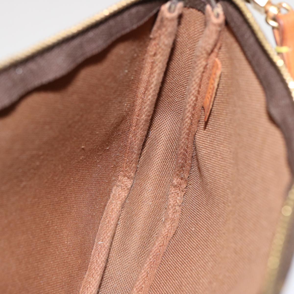 LOUIS VUITTON Monogram Pochette Accessoires Pouch M51980 LV 71141