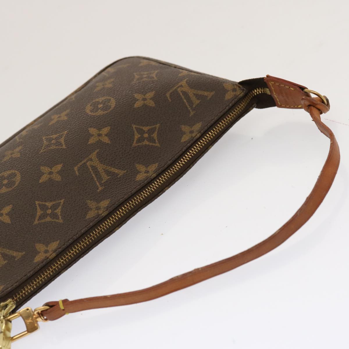 LOUIS VUITTON Monogram Pochette Accessoires Pouch M51980 LV 71141
