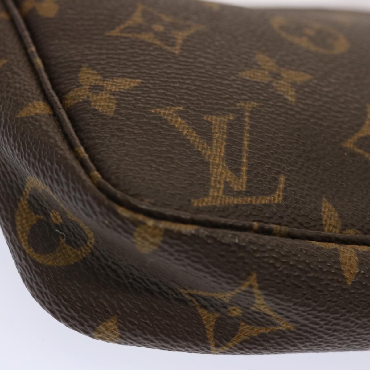LOUIS VUITTON Monogram Pochette Accessoires Pouch M51980 LV 71141