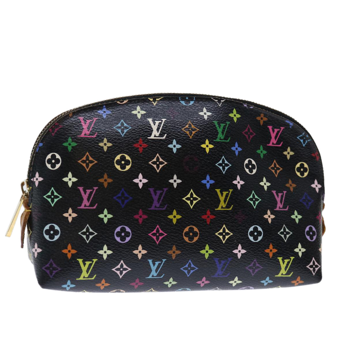 LOUIS VUITTON Monogram Multicolor Pochette Cosmetic Pouch M47355 LV 71146
