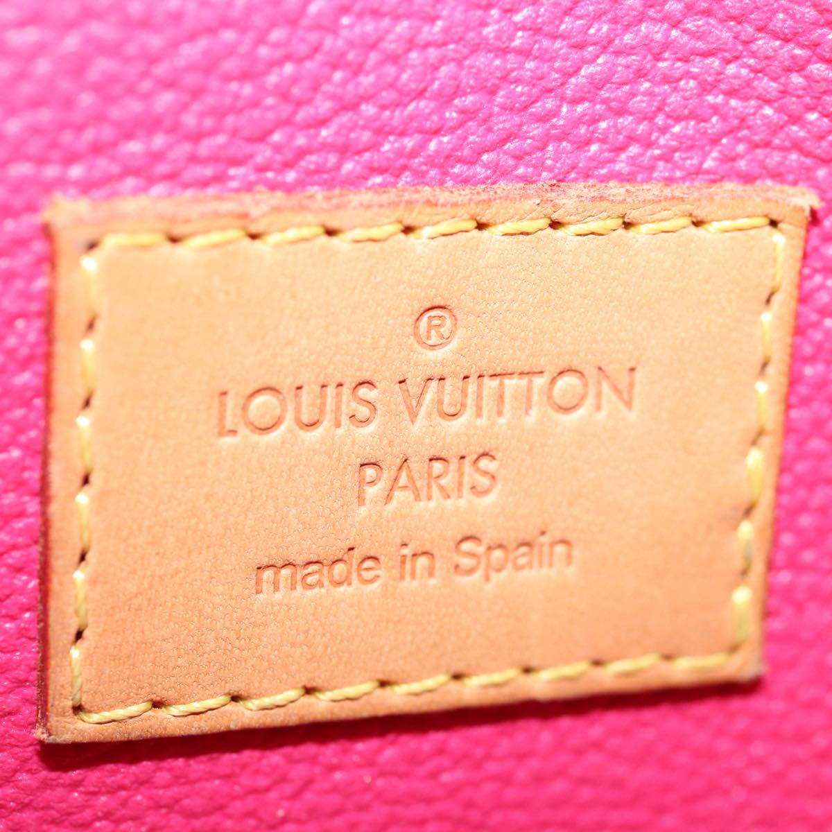 LOUIS VUITTON Monogram Multicolor Pochette Cosmetic Pouch M47355 LV 71146