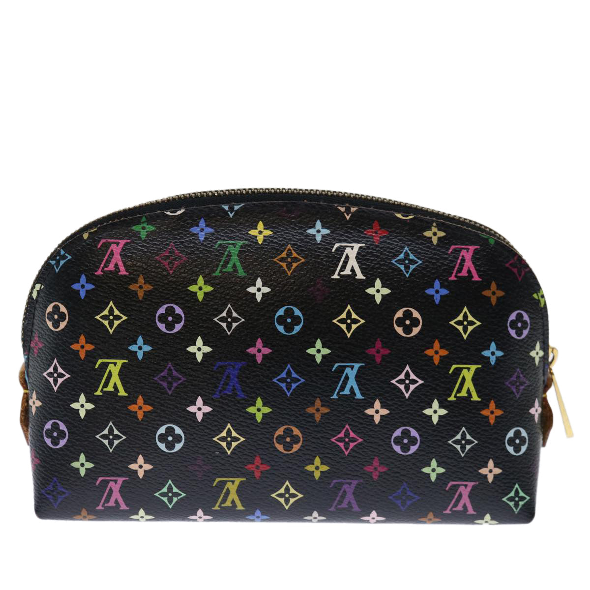 LOUIS VUITTON Monogram Multicolor Pochette Cosmetic Pouch M47355 LV 71146