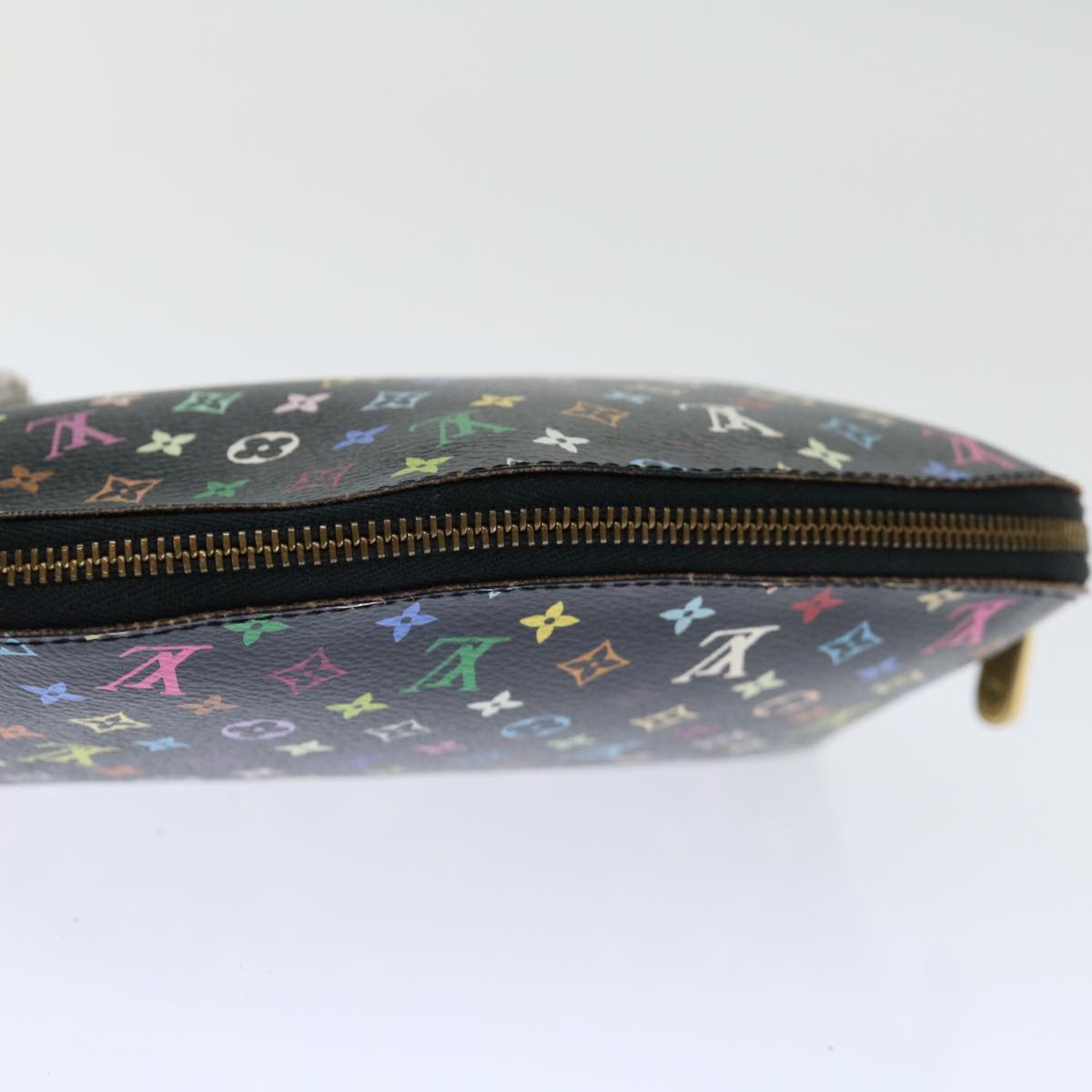 LOUIS VUITTON Monogram Multicolor Pochette Cosmetic Pouch M47355 LV 71146