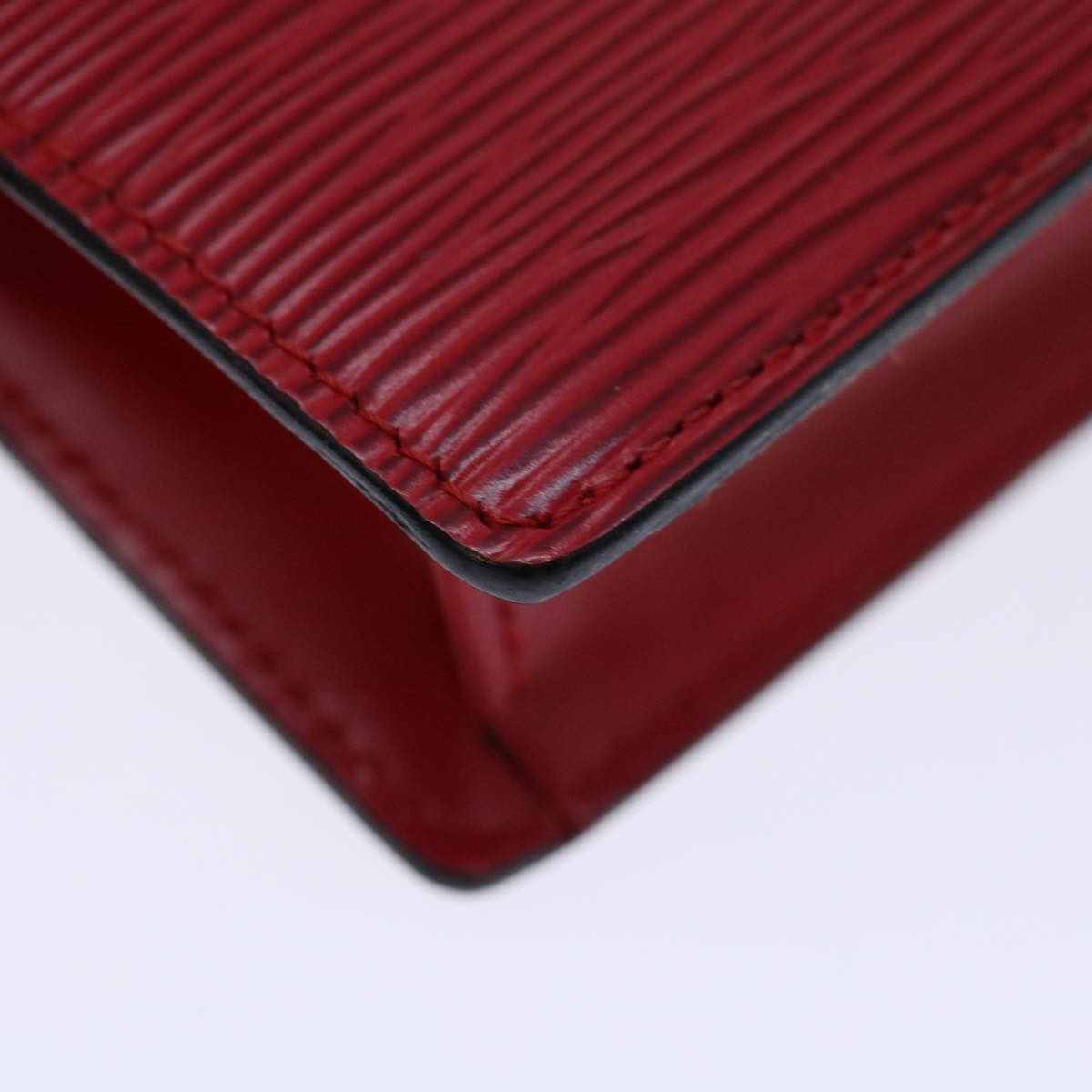 LOUIS VUITTON Epi Poche Toilette 15 Pouch Red LV 71147
