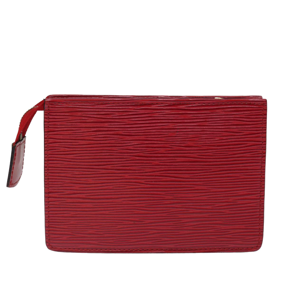 LOUIS VUITTON Epi Poche Toilette 15 Pouch Red LV 71147