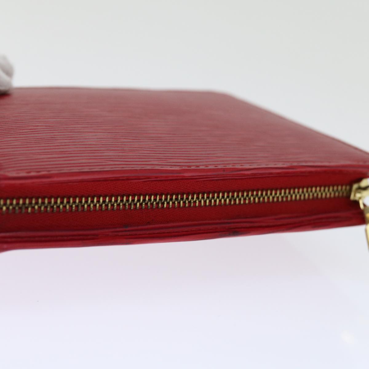 LOUIS VUITTON Epi Poche Toilette 15 Pouch Red LV 71147