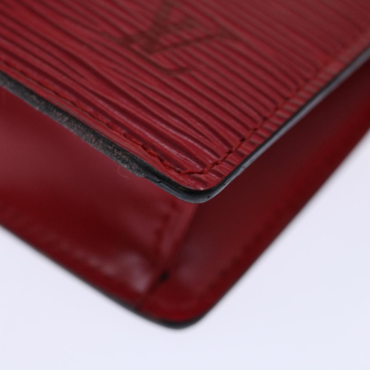 LOUIS VUITTON Epi Poche Toilette 15 Pouch Red LV 71147
