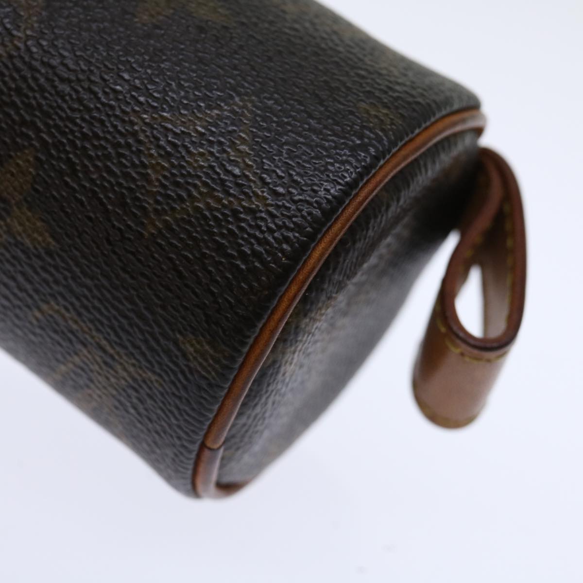 LOUIS VUITTON Monogram Trousse Rondo Pouch M47630 LV 71148