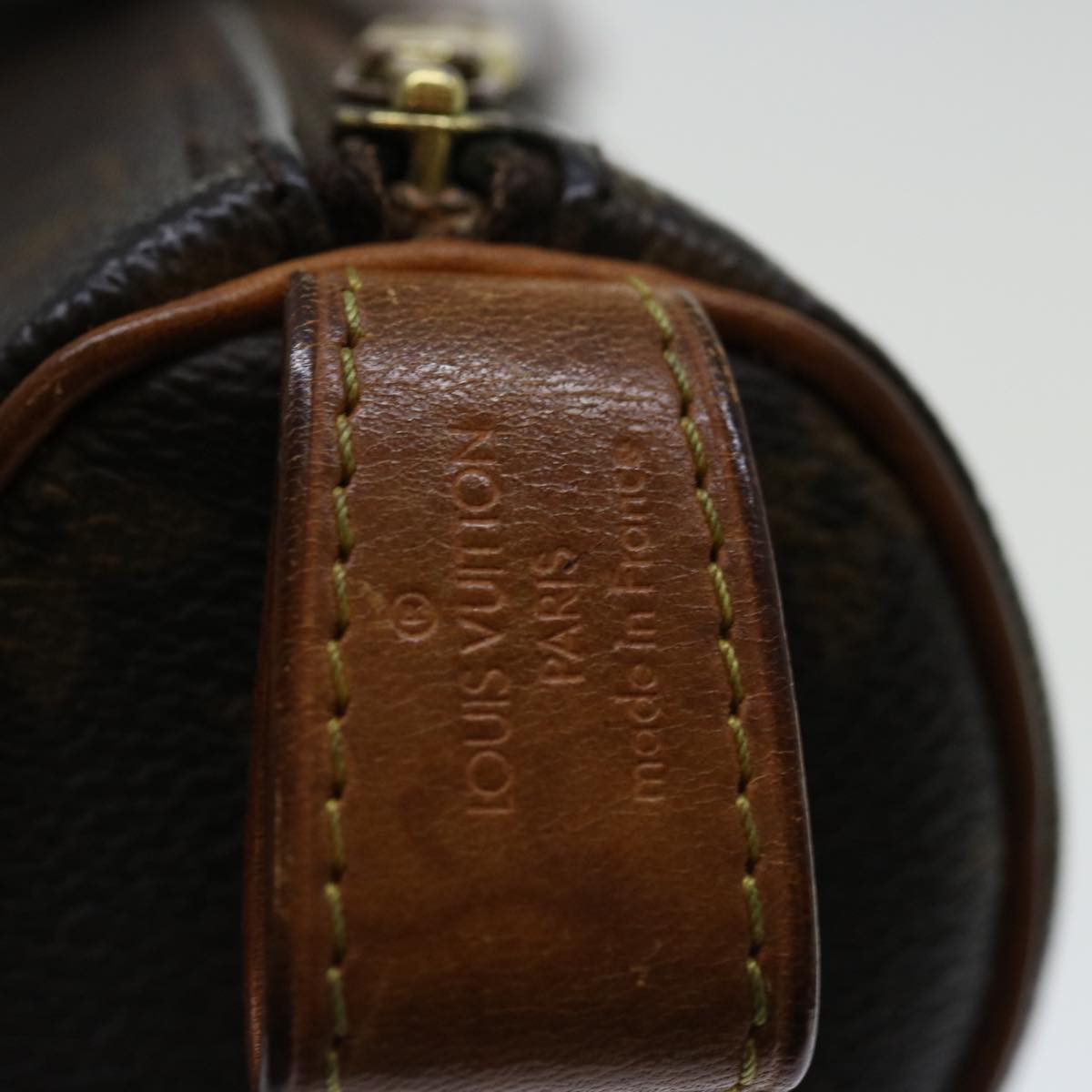 LOUIS VUITTON Monogram Trousse Rondo Pouch M47630 LV 71148