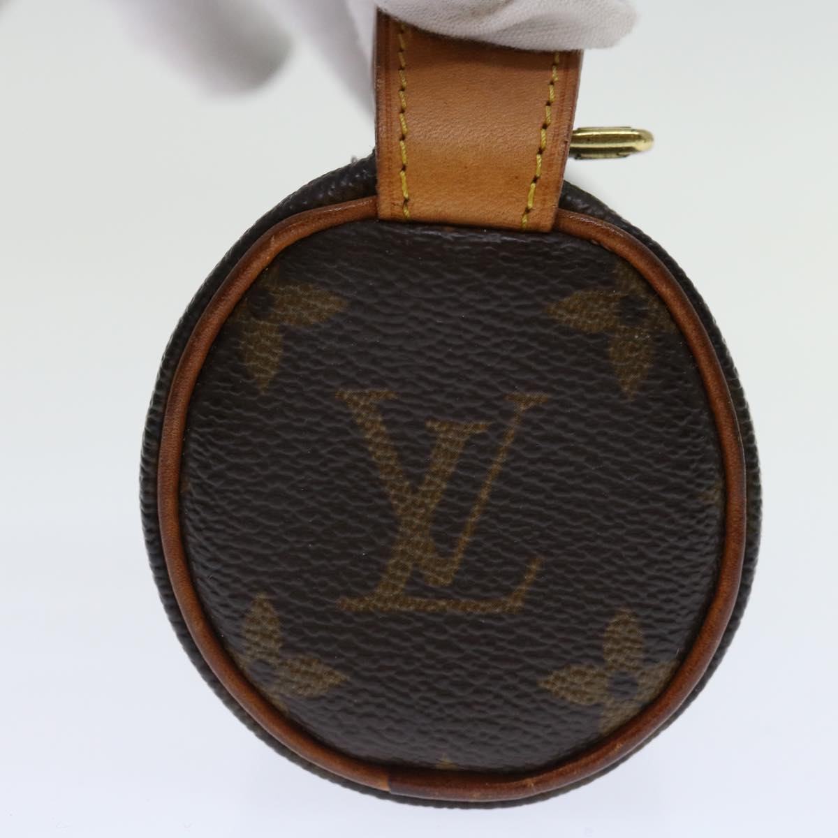 LOUIS VUITTON Monogram Trousse Rondo Pouch M47630 LV 71148